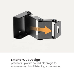 Có thể điều chỉnh Soundbar khung loa tường phổ dưới TV âm thanh thanh núi - Product Image 3