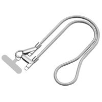Câble de charge 2-en-1 avec cordon pour téléphone 120W, charge rapide 5A, transfert de données 480 Mbps, verrouillage métallique détachable, nylon laminé pour iPhone