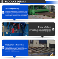 Ligne de prétraitement des tôles en acier certifiée CE avec ligne de peinture, ligne de séchage, machines de revêtement métallique pour applications de chantier naval