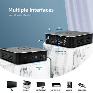 Tarjeta grafica GTX 1050 Ti Bảng điều khiển PC Máy tính công nghiệp Mini IP65 chống bụi egpu máy tính xách tay bo mạch chủ chơi game I9 32GB <span class=keywords><strong>RAM</strong></span> 1TB - Product Image 6