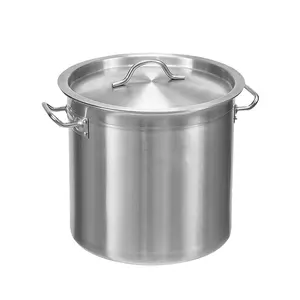 High Quality Oem Odm 50l Commercial Large Concrets Pots Crab Pot Stainless Steel Cookware Pot