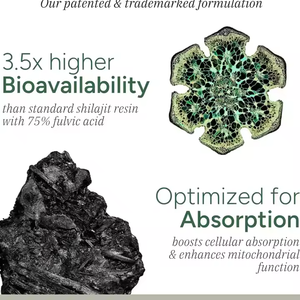 Reine Himalaya-Shilajit-Gummis für Erwachsene 60 Stück 75% Fulvinsäure 85+ Spurenelemente Männer Frauen Angereichertes Ashwagandha-Nahrungsergänzungsmittel - Product Image 3