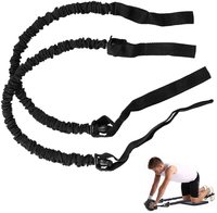 Cordons élastiques métalliques Libenli personnalisables de différentes longueurs avec mousqueton, haute résistance, pour barre de poussée de banc