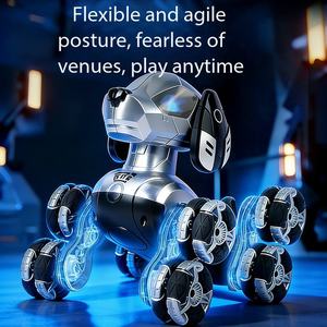 Interactive Robot <b>Dog</b> <b>Toy</b> with <b>Remote</b> <b>Control</b> 50M Range Plastic Electronic Pet for Kids Ages 8-13 Unisex - Product Image 4