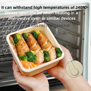 Bento Hộp Ăn Trưa Cho Trẻ Em Sinh Thái Thân Thiện Phân Hủy Sinh Học Trường Thực Phẩm <span class=keywords><strong>Container</strong></span> <span class=keywords><strong>2025</strong></span> Silicone Bento Hộp Ăn Trưa Cho Trẻ Em - Product Image 3