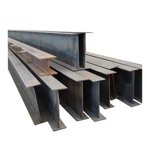 hw hm hn 12m 15 meter 150x75 hot rolled/welded h steel beam each price