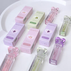 Venta al por mayor personalizado de alta calidad de color de frutas tratamiento brillo de labios de aceite con logotipo propio Lipoil Bálsamo hidratante brillo de aceite de labios - Product Image 1