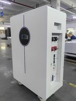 Batterie de stockage d'énergie solaire domestique LiFePO4 48V 314Ah 15-30KWh, murale, empilable, hybride réseau/hors réseau, IP65, 5-10kW