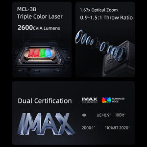 Proyector Láser Triple Color Vidda C2 Pro 4K, Video RGB, Proyector 3D, Zoom Óptico, Android <span class=keywords><strong>Cinema</strong></span> para Cine en Casa, 240Hz - Product Image 5