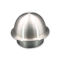Capot de ventilation mural en acier inoxydable avec pare-pluie et moustiquaire pour la ventilation