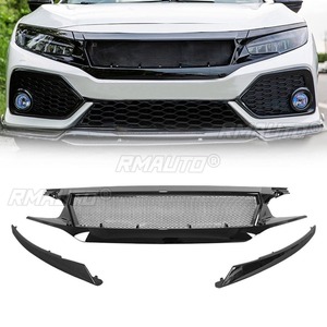 Kit carrosserie pour Honda Civic 2016-2019, calandre de pare-chocs, grilles de course, bandes décoratives, calandre avant, pièce extérieure - Product Image 2