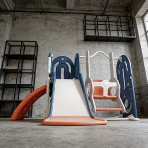 Parcours d'aventure intérieur en boîte, structure d'escalade avec toboggan pour un montage facile <span class=keywords><strong>de</strong></span> défis amusants à la maison - Product Image 2