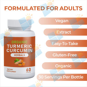 Suni Private Label Topkwaliteit Kurkuma Poeder Kurkuma <span class=keywords><strong>Capsules</strong></span> Curcumine Kurkuma <span class=keywords><strong>Capsules</strong></span> - Product Image 3