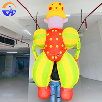 Modèle de Clown Gonflable en Tissu Oxford Chenghuang – Accessoires Personnalisés pour Bars, Parades et Parcs d'Attractions