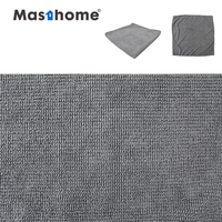 Chiffon de nettoyage industriel en microfibre 40x40cm 300GSM, chiffon en tissu non tissé 16x16 pour voiture