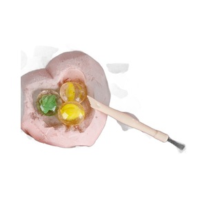 Jouet d'excavation de fossiles en forme de cœur pour enfants, en argile, pour l'exploration de la nature, cadeau éducatif pour 5 à 7 ans - Product Image 5