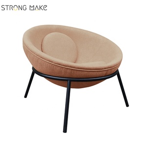 Reproducción muebles de diseño <span class=keywords><strong>Bardi</strong></span> de silla de fibra de vidrio de medio círculo salón silla en venta - Product Image 1