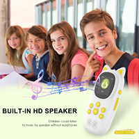 Tragbarer Mini-Kinder-MP3-Player mit Eingebautem Lautsprecher Cartoon-Tier-Musikplayer für Schüler Laufen Lernen Großhandel Kindergeschenk