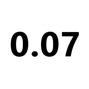 0,07