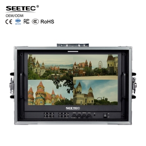 SEETEC ATEM156S-CO จอโค้งขนาด 15.6 นิ้ว ความละเอียด Full HD 1920x1080 รองรับ 3G-SDI สำหรับอินพุตต่างๆ ใช้กับเดสก์ท็อป จอภาพสำหรับผู้กำกับกล้องหลายตัว - Product Image 1