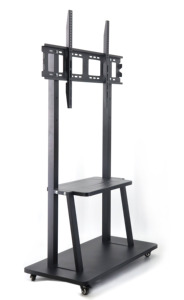 Xe đẩy <span class=keywords><strong>TV</strong></span> di động cho màn hình phẳng LED <span class=keywords><strong>LCD</strong></span> 50-98 inch, giá đỡ <span class=keywords><strong>TV</strong></span> có bánh xe, chịu tải lên đến 100kg - Product Image 3