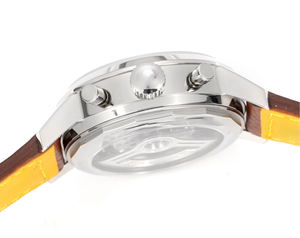 Montre mécanique multifonctionnelle pour homme, acier inoxydable 316L, saphir bleu incurvé sur le couvercle, exquise, recommandée - Product Image 3