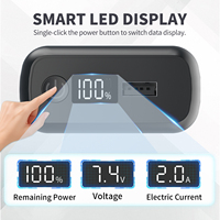 Batterie externe portable 20000 mAh avec écran LED, charge rapide 22,5 W, pack batterie USB Type-C pour vêtements chauffants, vente en gros OEM