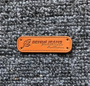 2022121406 PU Leather <strong>Label</strong> Stock and Accept <strong>Customize</strong> Denim Pants <strong>Jeans</strong> Wear <strong>Labels</strong> - Product Image 4