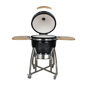 เตาเซรามิกขนาด 22 นิ้ว สำหรับปิ้งย่างบาร์บีคิวกลางแจ้ง รมควัน และงานสังสรรค์ในครอบครัว - Product Image 1