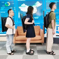 Écran publicitaire pour sac à dos de 27/32 pouces, menu numérique, signalétique et affichage, tablette Android, ordinateur tactile PCAP, TV