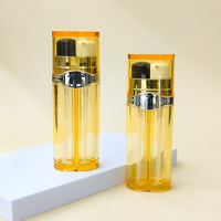15ml + 15ml double chambre 2 en 1 PET bouteille intérieure lotion pompe bouteille 30ml Double plastique cosmétique Airless lotion pompe bouteilles PCR