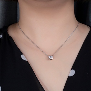 Bijoux Messi MSN-812 14K Diamant de laboratoire 1CT D VS1 Pendentif Collier design tournesol pour fête/femmes - Product Image 5