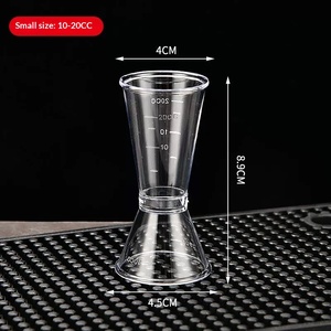 <span class=keywords><strong>Taza</strong></span> <span class=keywords><strong>Medidora</strong></span> de Doble Cabeza Especializada para Tiendas de Té con Leche, Capacidad de 20cc con Escala <span class=keywords><strong>en</strong></span> <span class=keywords><strong>Mililitros</strong></span> - Product Image 6