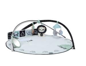 Tiny Love Classic - Gymini Tapis de jeu noir et blanc pour enfants de 0 à 6 ans, tapis de jeu pliable en polyester pour bébé - Product Image 2