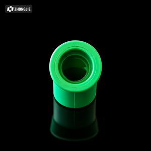 PPR Equal Elbow 45 Degree 20mm 25mm 32mm PN20 PN25 Hot Cold Water Supply Heat Fusion Socket Weld <strong>Plastic</strong> <strong>Pipe</strong> Fitting Bend - Product Image 3