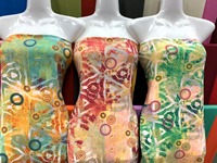 Meilleures ventes : Tissu 100% Rayonne doux pour femmes et garçons, uni ou imprimé, tissé, léger, résistant aux taches, pour blouses, vêtements, robes et doublures