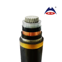Cable de Potencia de Media Tensión con Aislamiento XLPE Ignífugo de 185 mm, 240 mm, 300 mm, 400 mm, 500 mm, 630 mm, ZR-YJLV62 8.7/15kV para Estación de Energía