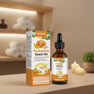 Huile de graines de citrouille pure et naturelle, huile essentielle pour la croissance des cheveux, anti-chute, huile fortifiante pour la repousse des cheveux, sérum pour les soins capillaires - Product Image 3