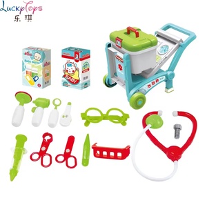 Ensemble de jeu de docteur 3 en 1 pour enfants avec chariot, <span class=keywords><strong>valise</strong></span>, accessoires médicaux, jeu de rôle de docteur, <span class=keywords><strong>jouet</strong></span> d'hôpital pour garçons et filles - Product Image 5