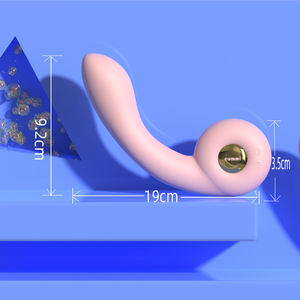 Gloednieuwe Hoogwaardige Masturbatie Vibrator Volwassen Seksproduct 5-frequentietrillingen Opladen Handige Vrouwelijke Vibrator - Product Image 4