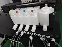 Mesin Cetak DTF A1 60cm Hemat Biaya dengan Dual Printhead XP600 I3200 I1600 untuk Pencetakan Langsung ke Film pada Kaos