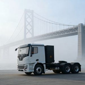 Potencia verde sedosa, motor potente, el camión eléctrico ofrece una nueva opción para la generación de riqueza: camión tractor totalmente eléctrico 6X4 - Product Image 4