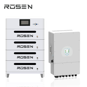 Sistema de batería apilable de alto voltaje 10kWh 20kWh 30kWh con inversor solar híbrido de <span class=keywords><strong>8kW</strong></span> 10kW 12kW para almacenamiento en el hogar - Product Image 1