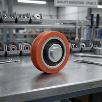 Roulettes coulissantes robustes de haute qualité pour meubles, prix usine (ML-AU053)