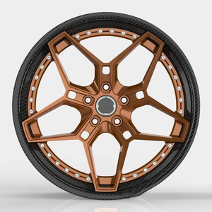 ล้อฟอร์จอลูมิเนียม Duaxen Forgealloy แบบ 2 ชิ้น ขอบเว้าลึก ขนาด 19-24 นิ้ว 5x112/120/114.3/130 PCD โครเมียม ใหม่ - Product Image 4