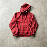 Veste coupe-vent en nylon à carreaux réactive à l'eau pour homme, fabriquée sur mesure, pour le sport et les activités de plein air