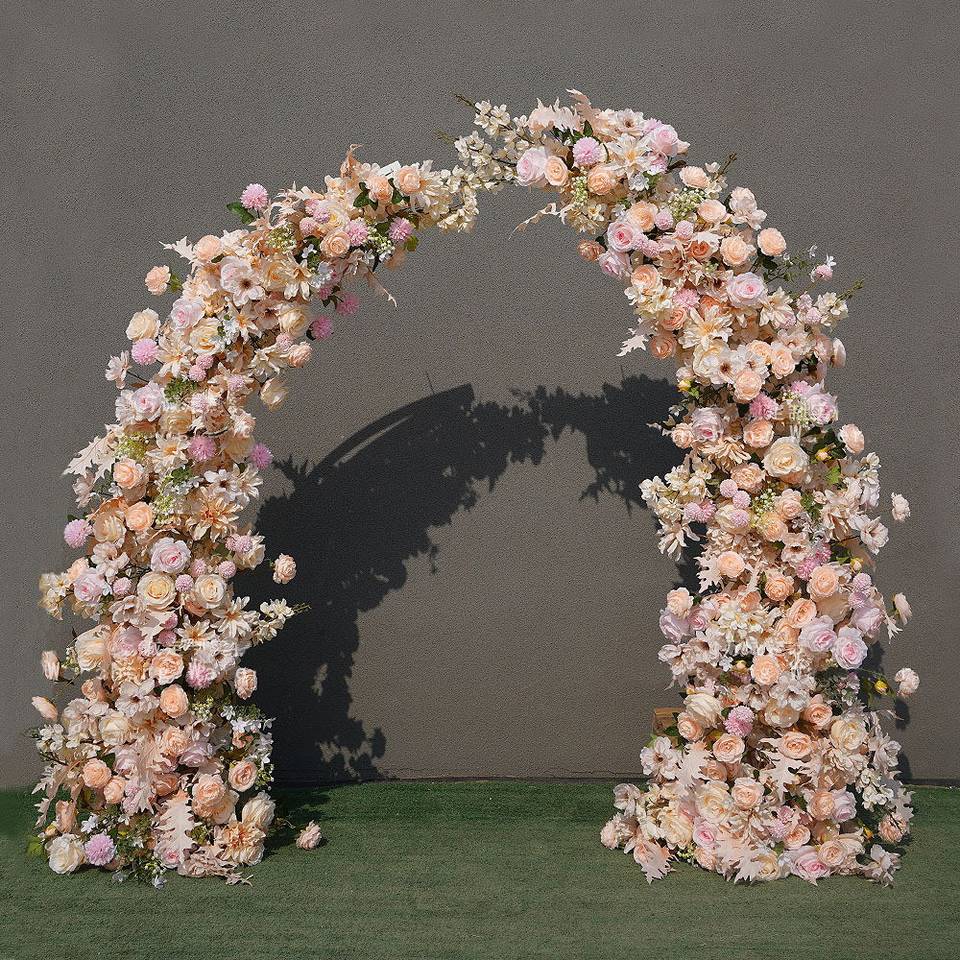 40 cm Artificial Flower Wall Panel White Planter for Office Reception ...