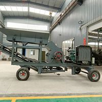 Concasseur à marteaux Capacité 1 Tonh/Broyeur à marteaux électrique Pierre de quartz/sable et machine de fabrication de briques en plastique