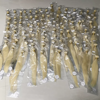 Grand Stock Cheveux Humains Européens Pas Cher 613 Trame de Cheveux Vierges, 613 Mèches de Cheveux Deep Wave Alignés sur les Cuticules avec Closure