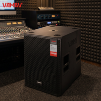 VAMAV NOVA LX115SUB Subwoofer de 15 pulgadas 1000W RMS Cuadrado Activo Bocina Profesional para Escenario, Música, Club, DJ, Fies